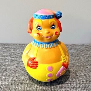 The First Years 1972 Vintage Clown chime Toy